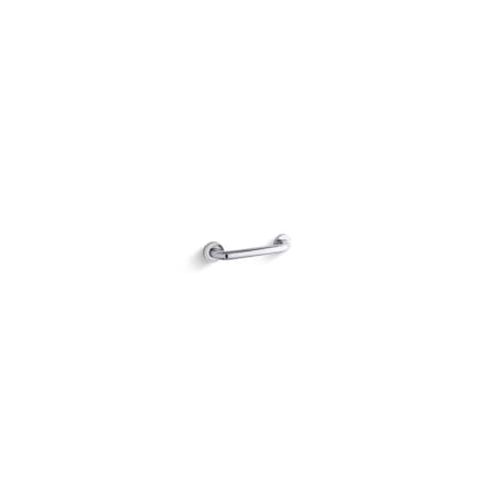 Kohler Contemporary Contemporary 12 Grab Bar, 14-13/16" L, Metal 14560-S